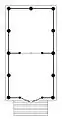 The honden's floor plan