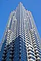 View from the corner of Baker Street and Peachtree Center Avenue