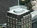 Helipad atop the SunAmerica Center in Century City, California, USA