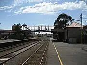 Sunbury Station prior to electrification