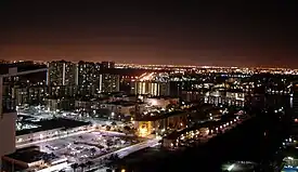 City of Sunny Isles Beach by night in 2009.