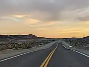 Sunset on Trona Road