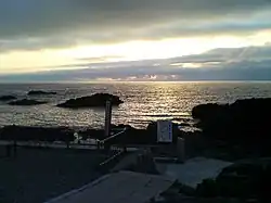 Sunset from Cape Ōgon, Rumoi City