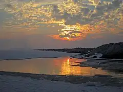 Meyqan Lagoon, 15 km northeast of Arak.