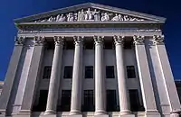 Justice, the Guardian of Liberty (1935), East Pediment, United States Supreme Court building, Washington, D.C.