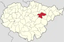 Location in Sălaj County