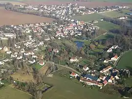 A general view of Maisoncelles-en-Brie