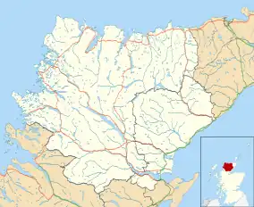 Culrain is located in Sutherland