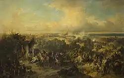 Field Marshal Suvorov at the Battle of the Trebbia