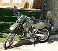 Suzuki DRZ-400S used by the Spanish Army military police