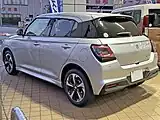 Rear view (Japan)