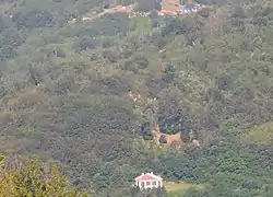 Albanian language school and police station in Svirce