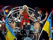 Svetlana Loboda performing "Be My Valentine! (Anti-Crisis Girl)" in Moscow (2009)