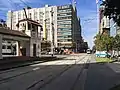 Swanston Street near RMIT, August 2017