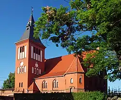 Church of Andrew Bobola in Swarożyn