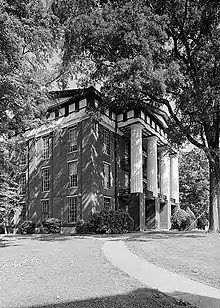 Built in 1857, and eventually named for General Wager Swayne, Swayne Hall is the oldest building on the campus of Talladega College. It was placed on the National Register of Historic Places on December 2, 1974.