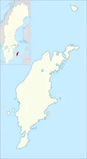 Ljugarn is located in Gotland