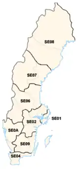 National areas of Sweden