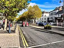 Main Street in the Dublin suburb of Swords