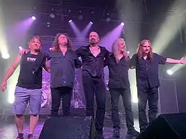 Symphony X performing in Carrboro, North Carolina, 2022