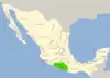 Symphyotrichum hintonii distribution map: Mexico — Guerrero.