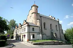 The synagogue in Lesko