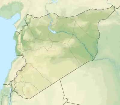 Jebel Aqra is located in Syria