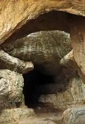 Szelim cave, view from inside