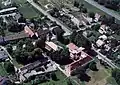 Szentlőrinc, Hungary - Palace from above