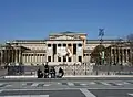 Museum of Fine Arts at the left side of the Millennium Monument