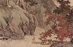 Tang Yin's A Fisher in Autumn