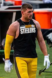 T. J. Watt in Pittsburgh Steelers attire