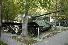 T-44 displayed in the Museum of the Great Patriotic War, Moscow, Poklonnaya Hill Victory Park