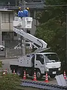 A Tadano aerial work platform