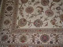 A sample of Tabriz rugs