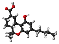 THC-11-oic acid molecule