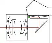 Side of the condenser lensCanon F-1