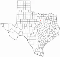 Location of Aledo, Texas