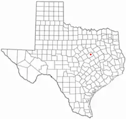 Location of Bellmead, Texas