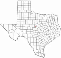 Location within the state of Texas