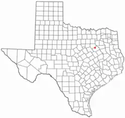 Location of Emhouse, Texas