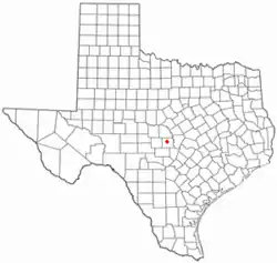 Location of Llano, Texas