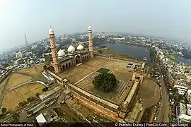 Taj-ul-Masajid aerial photo