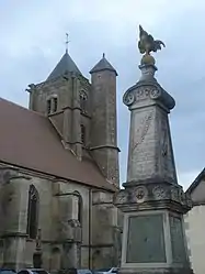 The church in Tannay