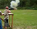 Exploding target detonation