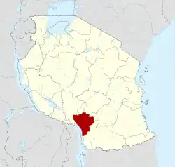 Location in Tanzania