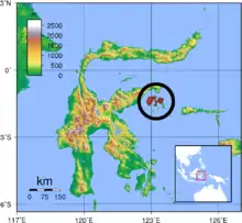 Map of range