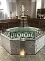 Immersion font of St. Petrus Roman Catholic Church in Wolfenbüttel, Germany