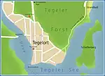 Map of Tegelort