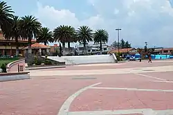 Main plaza of Temoaya